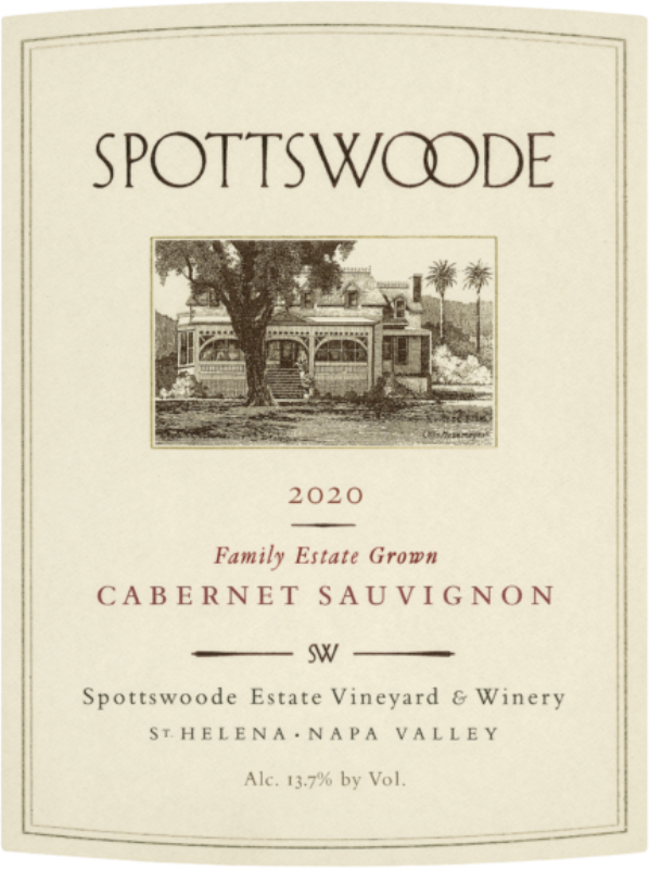 Spottswoode Estate Cabernet Sauvignon St. Helena